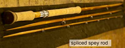 spliced spey rod